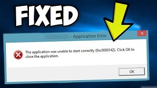 2024 Fix The Application Was Unable to Start Correctly 0xc0000142 Error in Windows 10 [upl. by Ahsemaj]