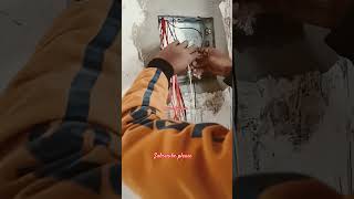 Switch bord conection  modular switches  Electrical work  Ansari Bijli wala viralvideo [upl. by Ursulina]