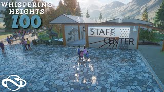 Staff Center  Whispering Heights Zoo  Planet Zoo Franchise [upl. by Yelrahs]