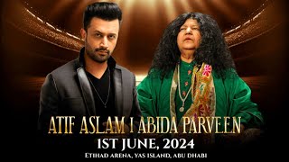 TajdareHaram  Atif Aslam  Live in Concert  Etihad Arena  Abu Dhabi  UAE 🇦🇪 [upl. by Aiht]