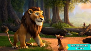 The Lion and the Mouse story  animation character video animation cartoon ai [upl. by Sawtelle168]