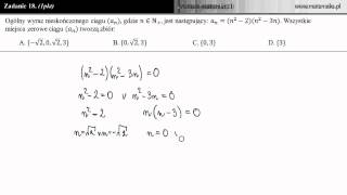 Zadanie 18  Próbny arkusz maturalny P1 poziom podstawowy [upl. by Latsyc]
