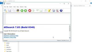 DtSearch Desktop 1 de 4 [upl. by Araf]