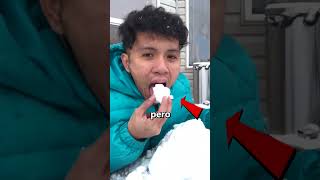 ¿Por qué no deberías comer nieve 😰 [upl. by Wilhide]