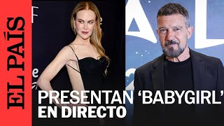 DIRECTO  Nicole Kidman y Antonio Banderas presentan Babygirl en Venecia [upl. by Arratal735]