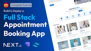 Build amp Deploy Nextjs Full Stack App  ReactJs Strapi Tailwind  Doctor Appointment Booking App [upl. by Woermer]