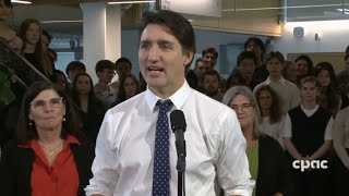 PM Trudeau on housing measures TMX pipeline campus protests foreign interference – May 3 2024 [upl. by Orban]