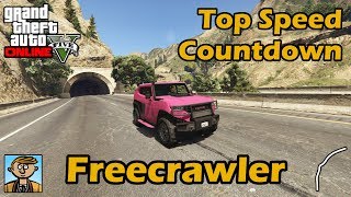 Fastest OffRoad Vehicles Freecrawler amp MenacerGTA 5 Best Fully Upgraded Cars Top Speed Countdown [upl. by Garbe]