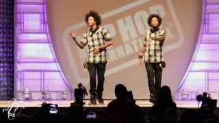 Les Twins  World Hip Hop Dance Finals 2013  SXSTV [upl. by Langdon325]