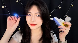 ASMR 귀청소 고인물 들어오세요  자극적인 귀청소  rough ear cleaning  체온계  청진기  thermometer  stethoscope [upl. by Jeremy]