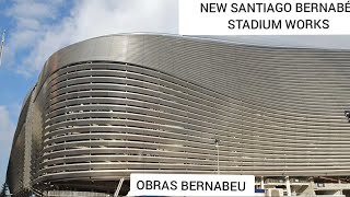 💥 NEW SANTIAGO BERNABÉU STADIUM WORKS 🔥 REAL MADRID ⚽ [upl. by Hbaruas]