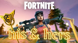 His amp Hers 🔐  Fortnite montage [upl. by Llerrej]