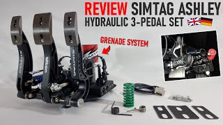 REVIEW  NEW 2022 Simtag Ashley Hydraulic 3Pedal Set English [upl. by Hatokad]