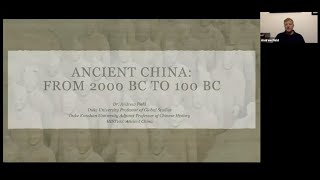 Ancient China Lecture by Dr Andrew Field [upl. by Bravar]