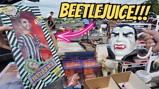 Score BEETLEJUICE Doll Found at FLEA MARKET Ahead of Movie Release [upl. by Einapets506]