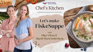 Norwegian fish soup  Bergen fiskesuppe  NСС Chefs Kitchen [upl. by Sturges]