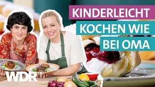 Leckerbissen aus der Kindheit Frikadellen Windbeutel und Herrencreme  schmeckt immer  WDR [upl. by Ahseiym]