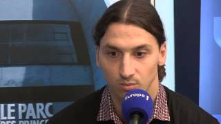 Ibrahimovic  quotvioler la loi cétait une façon de séclaterquot [upl. by Ebehp]