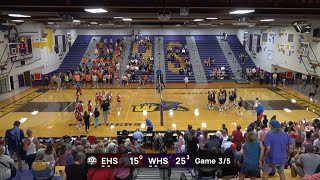 Wenatchee vs Eastmont Volleyball 09122023 [upl. by Nauquf]