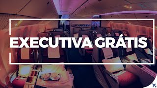 VIAJE de GRAÇA na CLASSE EXECUTIVA  DICA SECRETA [upl. by Buddie351]