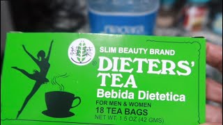 Bebida Dietetica Dieters Tea Over The Laso Dieters Tea [upl. by Ettelrahc]