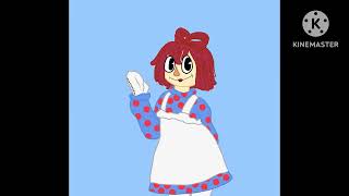 Raggedy Ann Speedpaint  Raggedy Ann amp Andy A Musical Adventure [upl. by Bela976]