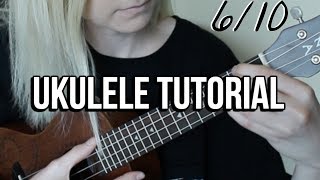 610 Dodie Clark  EASY UKULELE TUTORIAL [upl. by Nuri33]