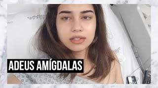 TIREI AS AMÃGDALAS VLOG AMIGDALECTOMIA  Ana Moraes [upl. by Sirromad545]