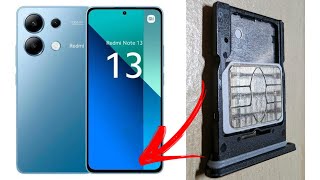 Como Colocar Chip e Cartão SD no Redmi Note 13 [upl. by Julieta183]