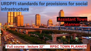 URDPFI Standards for Provisions for Social Infrastructure L32  RPSC  HPSC  PPSC  ATP [upl. by Assilem]