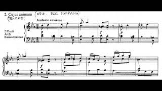 STABAT MATER Pergolesi quotCuius animam gementemquot piano accompaniment karaoke with score [upl. by Samuela570]