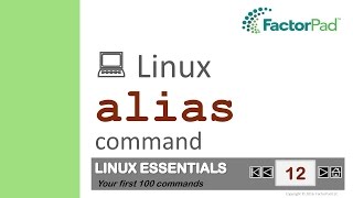 Linux alias command summary with examples [upl. by Nodnalb97]