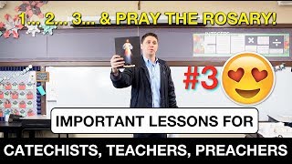 Important Lessons for Catechists Teachers and Preachers [upl. by Sotsirhc]