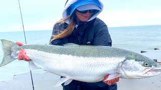 How to Pier Fish Steelhead  FULL RIG EXPLAINED  ROD TAKES [upl. by Larcher]