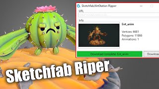 Sketchfab Riper  shorts sketchfab model ripper 2022 [upl. by Inalawi]