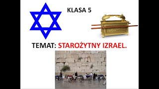 Klasa 5 SP Starożytny Izrael [upl. by Sitoel]