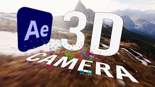 3Д Трекинг в After Effects для начинающих  3D Camera Tracker [upl. by Lasley]