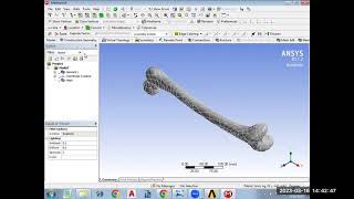 Session12 Biomechanical Analysis of Femur Bone using ANSYS Workbench [upl. by Ttenrag]