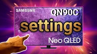 ALL Samsung QN90C Settings amp Menu Options [upl. by Augustin]