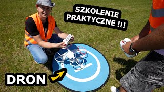 Egzamin Praktyczny na Operatora Drona   Jak to Wygląda Latam Dronem DJI Phantom VLOS 559 [upl. by Namurt]