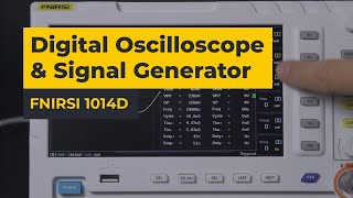 FNIRSI 1014D An Affordable and Compact Entrylevel Digital Oscilloscope [upl. by Evad]