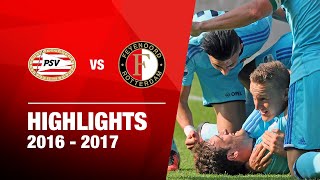 Highlights  PSV  Feyenoord  Eredivisie 20162017 [upl. by Jaan]