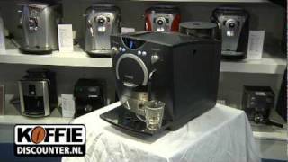 Siemens TK 56001 espressomachine demo video [upl. by Karyn]