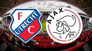 FC UTRECHT VS AJAX LIVE MET DE VOETBALCOMMENTATOR 305 [upl. by Eanrahc]