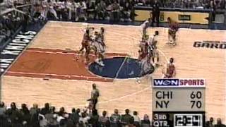 NBA Greatest Duos Michael Jordan amp Scottie Pippen vs Knicks 1997 [upl. by Stoecker]