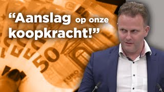 Hoger minimumloon leidt tot MEER INFLATIE FVD veegt vloer aan met GroenLinksvoorstel [upl. by Shlomo]