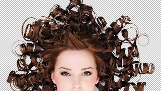 Haare freistellen – PhotoshopTutorial [upl. by Hannasus937]