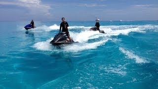 Double Back Flip on Jet Ski by Lee Stone [upl. by Adihahs758]