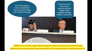 Killeen resident was kicked out of the City Council meeting of Killeen Texas Part 2 of 2 [upl. by Able]