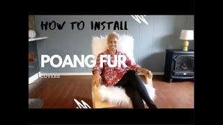 ✨ How to install IKEA POANG  IKEA UPCYCLED [upl. by Seitz]